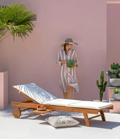 Dehner Rollliege Ravenna, Ca. B70/H89/T200 Cm -Gartenleben Verkauf 4407086 WE MO 001 RollliegeRavennaNEU