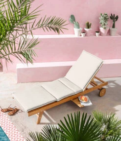 Dehner Rollliege Ravenna, Ca. B70/H89/T200 Cm -Gartenleben Verkauf 4407086 WE MO 002 RollliegeRavennaNEU