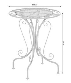Dehner Tisch Luca, Ca Ø60/H70 Cm -Gartenleben Verkauf 4416517 4417606 6665962 WE BG 001 TischLuca