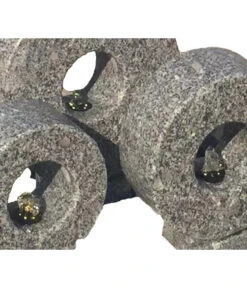 Dehner Granit-Gartenbrunnen Wheel, Ca. B50/H38/T25 Cm -Gartenleben Verkauf 4450573 WE DE 002 DehnerGranitGartenBrunnenWheelDeko