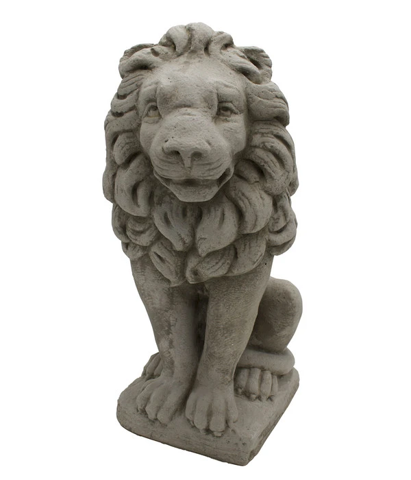 Fantasieco Stein-Löwe, Rechts, Ca. H45/B20/T25 Cm 3 Fantasieco Stein-Löwe, Rechts, Ca. H45/B20/T25 Cm