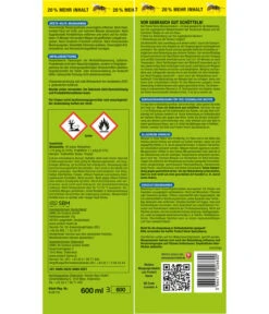 PROTECT HOME Forminex Wespen Schaum +, 600 Ml -Gartenleben Verkauf 4480208 WE DE 001 PROTECTHOMEForminexWespenschaum600ml