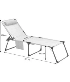 Dehner Gartenliege Mallorca, Ca. B71/H106/T227 Cm 30 Dehner Gartenliege Mallorca, Ca. B71/H106/T227 Cm -Gartenleben Verkauf 4498341 4418174 4498101 4498176 WE FS 002 LiegeMallorcaSkizze