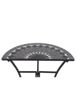 Siena Garden Mosaiktisch Como Halbrund, Ca. B35/H71/T70 Cm 14 Siena Garden Mosaiktisch Como Halbrund, Ca. B35/H71/T70 Cm -Gartenleben Verkauf 4498796 WE DE 001 TischComoH71cm