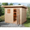 Weka Gartenhaus 170, Natur -Gartenleben Verkauf 5339890 WE FS 001 WekaGartenhaus170Natur