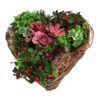 Grabgesteck In Liebe, Herzförmig, Ca. B30/H25/T35 Cm -Gartenleben Verkauf 6462873 WE FS 001 HerzInLiebe25cmPremiumAllerheiligen2023