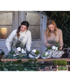 Grabgesteck Stille, Herzförmig, Ca. B20/H15/T20 Cm -Gartenleben Verkauf 6462949 WE MO 002 SerieStillePremiumAllerheiligen2023