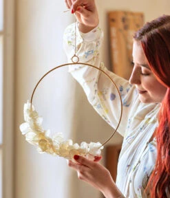 Dehner Türkranz Lunaria, Ca. Ø25 Cm -Gartenleben Verkauf 6536783 WE MO 001 KranzLunaria