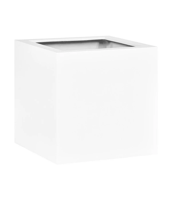 Fleur Ami Kunststoff-Topf New Tribeca, Quadratisch, Weiß 3 Fleur Ami Kunststoff-Topf New Tribeca, Quadratisch, Weiß