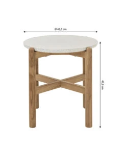 Dehner Tisch Portofino, Ca. Ø45,5/H47,8 Cm -Gartenleben Verkauf 6670699 WE BG 001 DehnerTischPortofinoKlein