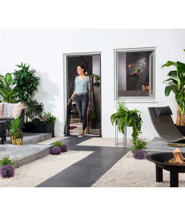 Hecht Magnet-Lamellenvorhang Deluxe, Ca. B100/H220 Cm 6 Hecht Magnet-Lamellenvorhang Deluxe, Ca. B100/H220 Cm – Bild 4