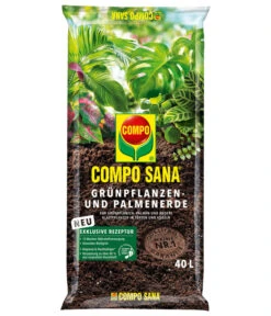 COMPO SANA® Grünpflanzen- Und Palmenerde, 40 L