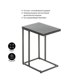 Dehner Beistelltisch Noah, Ca. B43/H56/T30,5 Cm -Gartenleben Verkauf 6701643 WE IG 001 BeistelltischNoah