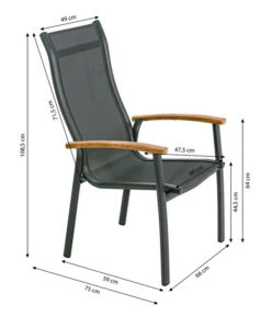 Dehner Stapelstuhl Chicago Wood -Gartenleben Verkauf 6701866 WE BG 001 StapelstuhlChicagoWoodNEU