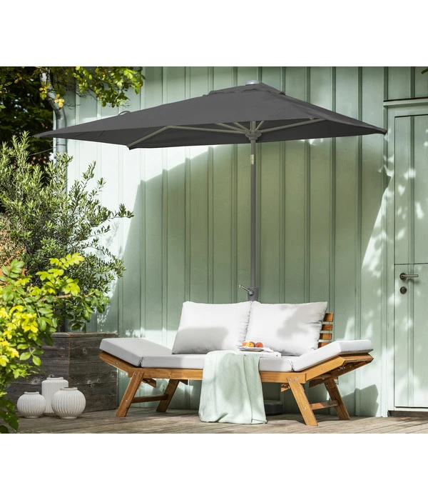 Dehner Balkonschirm Chios, Rechteckig, Ca. B210/T130 Cm 7 Dehner Balkonschirm Chios, Rechteckig, Ca. B210/T130 Cm – Bild 5