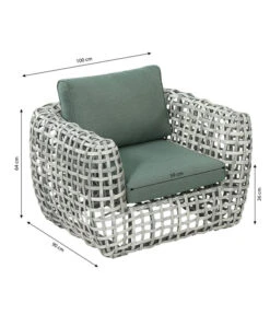 Dehner Flechtlounge Bali, 4-teilig -Gartenleben Verkauf 6705305 6705321 WE BG 001 LoungeBaliSesselFinal