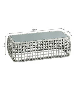 Dehner Flechtlounge Bali, 4-teilig -Gartenleben Verkauf 6705305 WE BG 001 LoungeBaliTischFinal