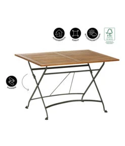 Dehner Klapptisch Tegernsee -Gartenleben Verkauf 6708184 WE IG 001 KLAPPTITEGERNSEE120X80