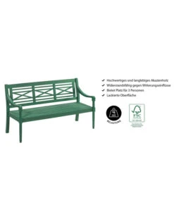 Dehner Gartenbank Emma, 3-Sitzer -Gartenleben Verkauf 6708473 WE IG 001 BankEmma3er