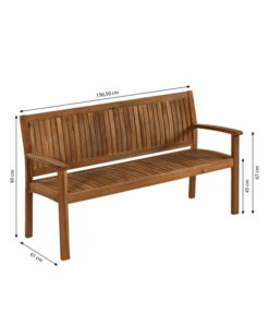 Dehner Gartenbank Valetta -Gartenleben Verkauf 6708614 WE BG 001 BankValetta3er