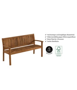 Dehner Gartenbank Valetta -Gartenleben Verkauf 6708614 WE IG 001 BankValetta3er