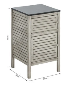 Dehner Schrank Southampton, Ca B50/H90/T50 Cm 13 Dehner Schrank Southampton, Ca B50/H90/T50 Cm -Gartenleben Verkauf 6713663 WE BG 001 SchrankSouthampton50Grau