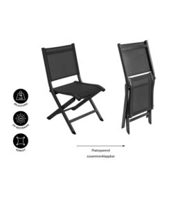 Dehner Klappstuhl Chicago 17 Dehner Klappstuhl Chicago -Gartenleben Verkauf 6721054 WE IG 001 BALKONKLAPPSTUHLCHICAGOSchwarz