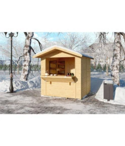 Weka Verkaufshaus 596, Ca. B200/H218/T221,6 Cm