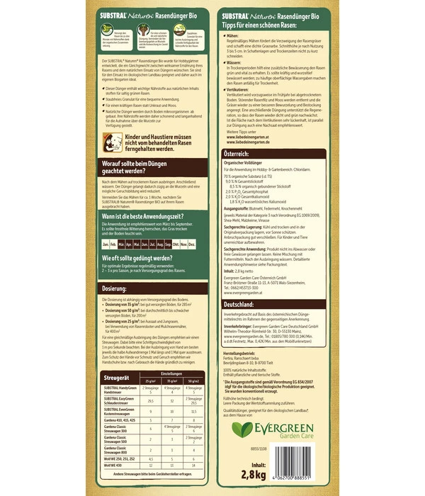 Substral® Naturen® Bio Rasendünger 4 Substral® Naturen® Bio Rasendünger – Bild 2