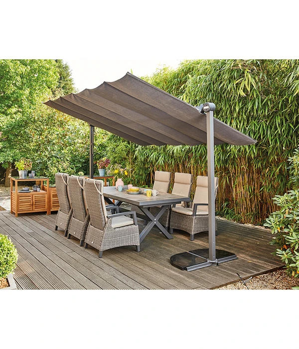 Siena Garden Sonnensegel Enna, Rechteckig, Ca. B350/H220/T250 Cm 11 Siena Garden Sonnensegel Enna, Rechteckig, Ca. B350/H220/T250 Cm – Bild 9