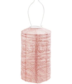 Lumiz Solar-Lampion Cylinder Paisley, Ca. Ø18/H33 Cm