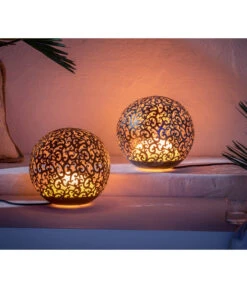 Dehner Stromkugel E-Luanda, Ca. Ø30/H29 Cm -Gartenleben Verkauf 6874937 WE MO 001 StromkugelE Luanda