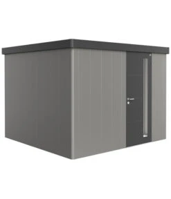 Biohort Gerätehaus Neo 3C, Quarzgrau/dunkelgrau