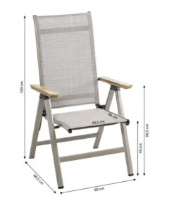 Dehner Klappsessel Cleveland, Hellbraun -Gartenleben Verkauf 6894109 WE BG 001 KlappsesselCleveland