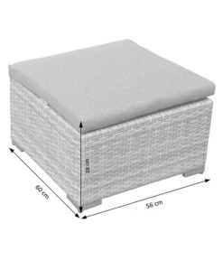 Dehner Balkonset Como, 4-teilig -Gartenleben Verkauf 6894166 WE DE 005 BalkonSetComoSkizze