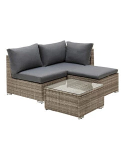 Dehner Balkonset Como, 4-teilig -Gartenleben Verkauf 6894166 WE FS 002 BalkonsetComo