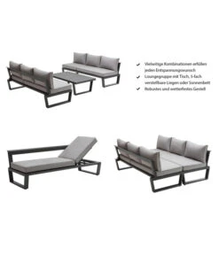 Dehner Liegenset Bellevue, 3-teilig -Gartenleben Verkauf 6894182 WE IG 001 DehnerLiegensetBellevue