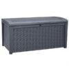 Keter Aufbewahrungsbox Borneo, 416 Liter, Ca. B130/H63/T70 Cm -Gartenleben Verkauf 6894935 WE FS 001 Borneo grey