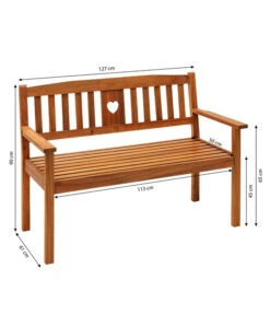 Dehner Bank Heart -Gartenleben Verkauf 6897763 WE BG 001 2SitzerBankHeart