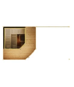 Weka Saunahaus Salo 2, Ca. B646/H237/T338 Cm -Gartenleben Verkauf 6913826 WE DE 005 WekaSaunahausSalo2