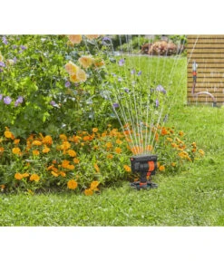 GARDENA Sprinklersystem Start-Set Pipeline Mit Viereckregner -Gartenleben Verkauf 6916258 WE MO 002 GardenaSprinklersystemStart SetPipelinemitViereckregnerN