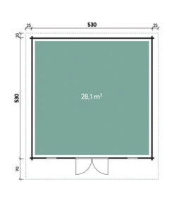Wolff Finnhaus Gartenhaus Hammerfest 70-G -Gartenleben Verkauf 6930689 WE DE 001 FinnhausBBHHammerfest