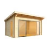 Wolff Finnhaus Gartenhaus Trondheim 70-G XL, Inkl. Schiebetür Rechts, Ca. B570/H256/T620 Cm -Gartenleben Verkauf 6931331 WE FS 001 FinnhausBBHTrondheim