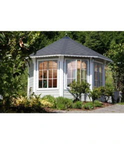 Wolff Finnhaus Pavillon Milano 3.5, Ca. B430,1/H346/T430,1 Cm -Gartenleben Verkauf 6931927 WE MO 005 FinnhausGartenhaus