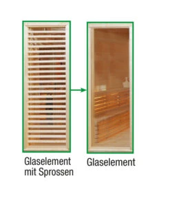 Wolff FinnhausTauschelement Paradiso Sprossen Zu Glas