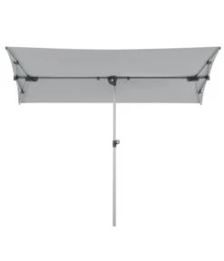 Schneider Sonnenschirm Novara, Rechteckig, Ca. B190/T140 Cm -Gartenleben Verkauf 6953541 WE FS 003 SchneiderSonnenschirmNovarasilbergrau