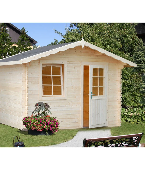 Palmako Gartenhaus Emma, Ca. B290/H222/T254 Cm 4 Palmako Gartenhaus Emma, Ca. B290/H222/T254 Cm – Bild 2