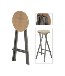 Fun Star Barhocker, Ca. H82 Cm -Gartenleben Verkauf 6982896 WE DE 003 BarhockerStahlHolz