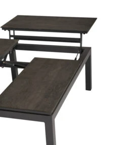 Tierra Outdoor Kaffeetisch Flip Up, Ca. B120/H46/T79 Cm -Gartenleben Verkauf 698425 WE DE 004 KaffeetischFlipUp