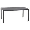 Siena Garden Gartentisch Ricon, Ca. B160/H75/T90 Cm -Gartenleben Verkauf 6986533 WE FS 001 RiconTischMAnthrazitFGlasNeu